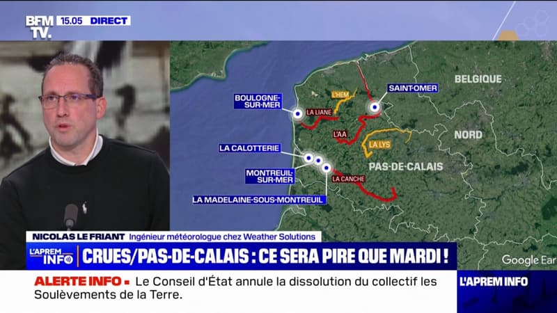 Inondations dans le Pas-de-Calais: à quoi s'attendre dans les prochains jours?