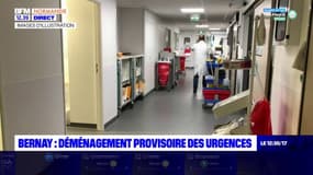 Bernay: le service des urgences déménage provisoirement 