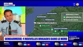 4 nouvelles brigades de gendarmerie dans le Nord: "on avait vraiment besoin d'effectifs supplémentaires"