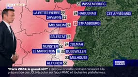 Météo Alsace: les orages sont de retour et les températures en baisse, 23°C à Mulhouse et 25°C à Strasbourg