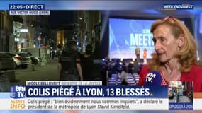 Explosion à Lyon: "Il est trop tôt pour parler d'un acte terroriste", selon Nicole Belloubet