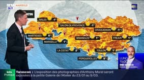 Météo Bouches-du-Rhône: un ciel dégagé avec du Mistral, jusqu'à 10°C à Marseille