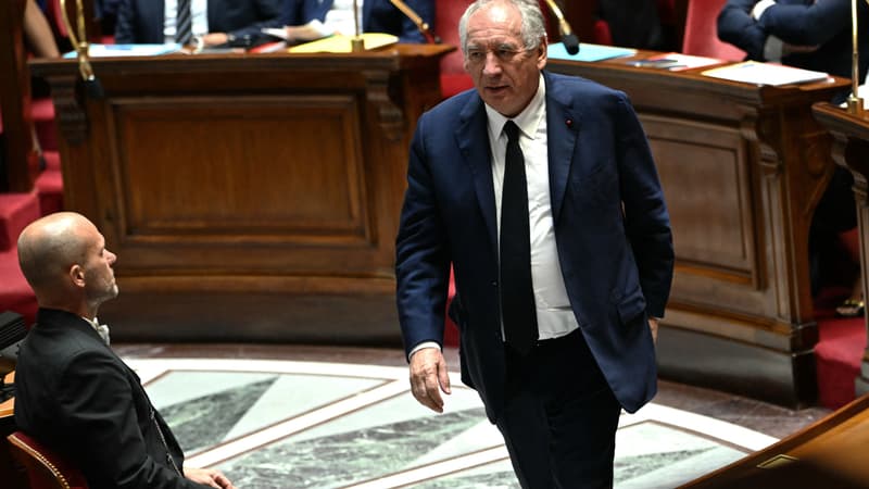 Le Premier ministre français François Bayrou à Paris, le 8 septembre 2025.