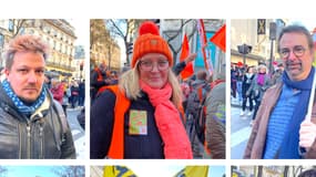 A Paris ce mardi, plusieurs milliers de Français sont descendus dans la rue contre la réforme des retraites.