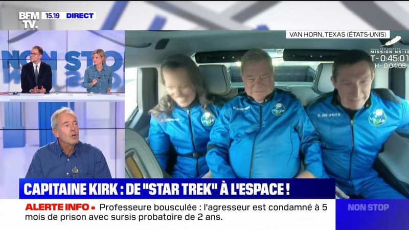 Décollage de la fusée Blue Origin: selon Didier Schmitt, responsable de la Stratégie ESA pour l'Exploration humaine et robotique, la société de Jeff Bezos "sert le tourisme spatial mais aussi la science"