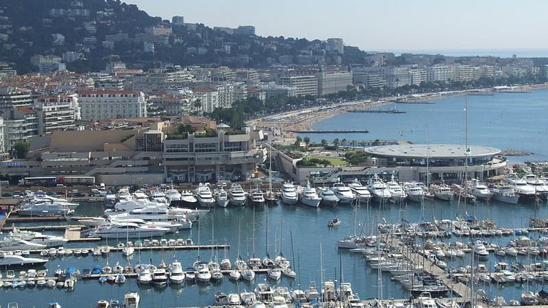 Vue de Cannes