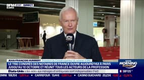Le 116e congrès des notaires de France ouvre aujourd'hui à Paris : "En 5 ans, le notariat a gagné 50% de notaires en plus" selon Jean-François Humbert, président du CSN