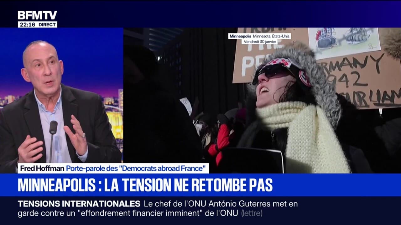 Violences à Minneapolis: "Donald Trump veut semer le chaos", explique Fred Hoffman, porte-parole des "Democrats abroad France" Kép