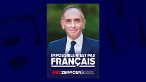 Le candidat d'extrême droite a désormais un slogan et une affiche de campagne pour l'élection présidentielle.