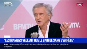 Iran: Bernard-Henri Lévy, philosophe et écrivain, appelle à "geler les avoirs" des "indignes dignitaires iraniens"