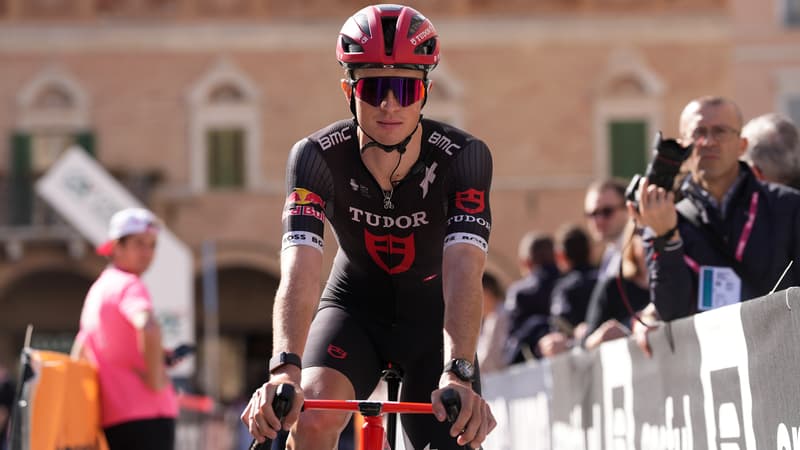 Rick Pluimers lors de la 5e etape de Tirreno Adriatico le 14 mars 2025 2243886