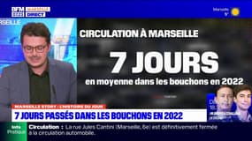 Marseille: 7 jours passés dans les bouchons en 2022