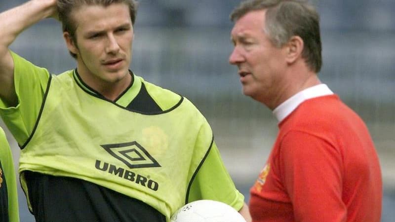 Sir Alex Ferguson et David Beckham