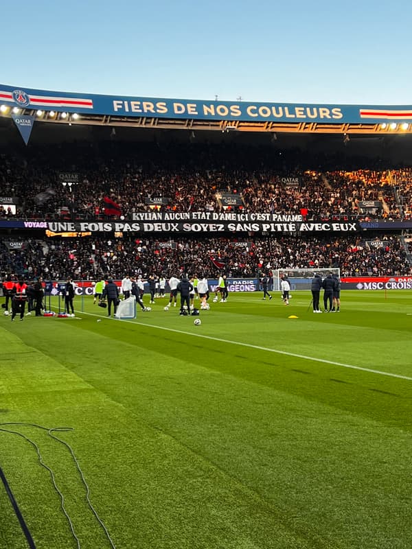 Le message des ultras parisiens à Kylian Mbappé Le message des ultras parisiens à Kylian Mbappé