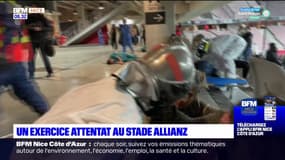 Nice: un exercice attentat d'envergure à l'Allianz Riviera