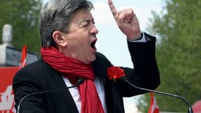 Jean-Luc Mélenchon, dimanche 5 mai 2013, place de la Bastille à Paris