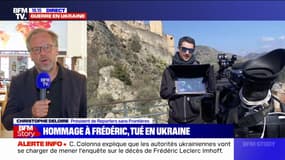 Mort de Frédéric Leclerc-Imhoff: "Il est le 8e journaliste à être tué dans son exercice professionnel en Ukraine", annonce Reporters Sans Frontières