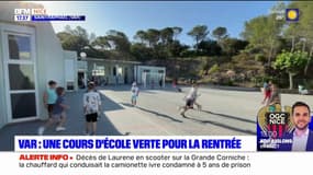 Saint-Raphaël: des cours d'écoles végétalisés "pour faire baisser la température"