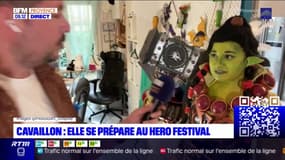Cavaillon : une cosplayeuse se prépare au Hero Festival ce week-end à Marseille