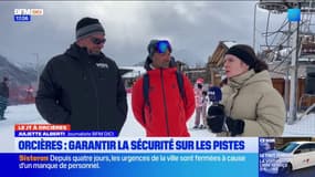 Orcières Merlette: un travail de préparation des pistes pour garantir la sécurité