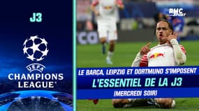 Ligue des Champions : Le Barça facile contre Donetsk,  Griezmann et Morata sauvent encore l'Atletico et Leipzig l'emporte sans forcer... L'essentiel de la J3 (mercredi soir)