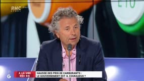 #Carburant - "On n e peut pas chanter les louages de l'écologie sans prendre des décisions impopulaires". @GWGoldnadel  #GGRMC
