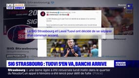 SIG Strasbourg: Tuovi s'en va, Blanchi arrive