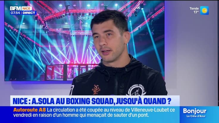 MMA : Axel Sola au Boxing Squad à Nice, jusqu'à quand ?
