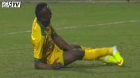 L’horrible blessure d’un joueur soudanais