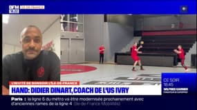 Handball: Didier Dinart heureux de ses premiers pas comme entraîneur d'Ivry