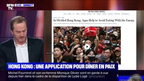 Hong Kong: une application pour dîner en paix - 13/11