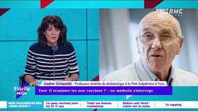 André Grimaldi, professeur émérite au CHU Pitié-Salpêtrière revient sur sa tribune dans le le JDD : "C'est important de mettre les gens face à leurs contradictions. C'est votre liberté de ne pas vous faire vacciner mais aussi de ne pas aller à l'hôpital."