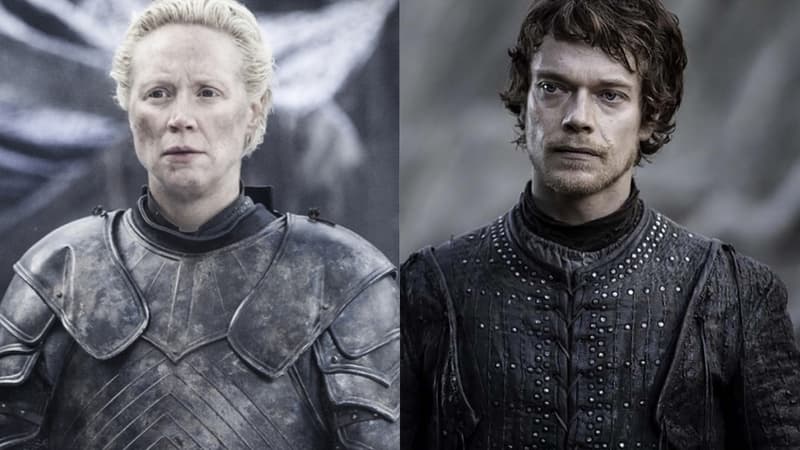 Gwendoline Christie et Alfie Allen dans "Game of Thrones"