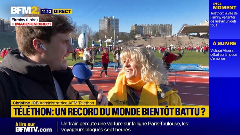 Téléthon: la ville de Firminy va tenter de relever un record du monde pour l’événement caritatif