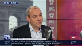 Laurent Berger était dans Bourdin Direct sur RMC et BFMTV 