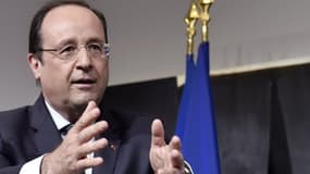 François Hollande a"réaffirmé les engagements financiers de la loi de programmation militaire".