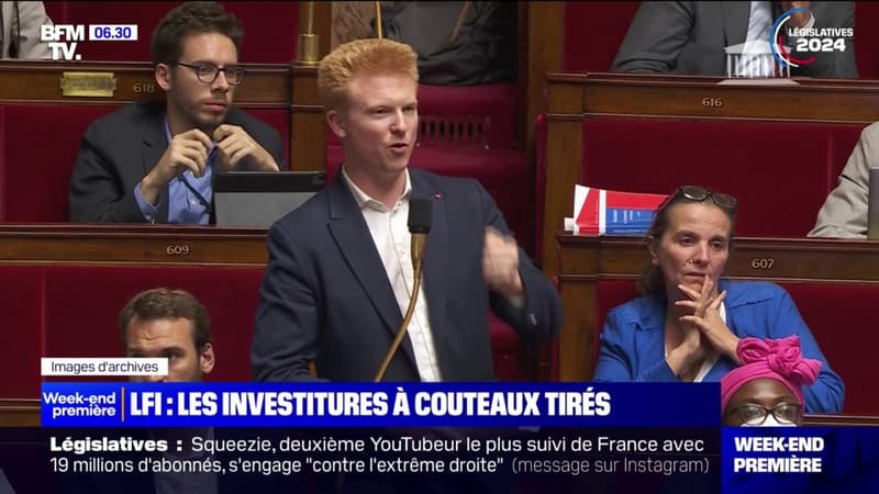 Législatives: Adrien Quatennens investi par La France insoumise dans le Nord, contrairement à Alexis Corbière et Raquel Garrido en Seine-Saint-Denis
