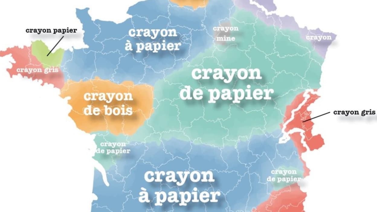 Crayon de bois ou crayon gris: Un moyen d'affirmer son identité régionale