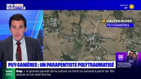 Hautes-Alpes: un trentenaire polytraumatisé après un accident de parapente
