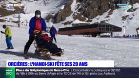 Orcières-Merlette : le secours catholique a fêté les 20 ans du fauteuil-ski