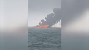 Une collision a eu lieu ce lundi 10 mars entre un pétrolier et un cargo en mer du Nord, au large des côtes anglaises du Yorkshire, près de la ville de Hull.