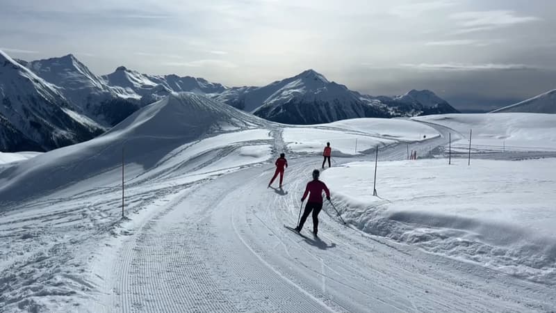 La station d'Orcières-Merlette dans les Hautes-Alpes.