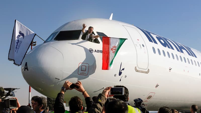 Airbus a livré son premier avion à l'Iran. 