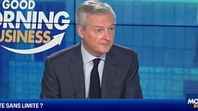 Bruno Le Maire, ministre de l'Economie, était l'invité de Goog Morning Business ce mercredi 20 janvier 2020