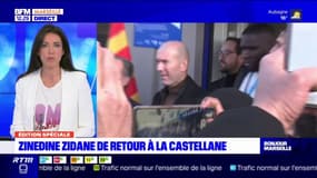 Zinedine Zidane de retour à la Castellane