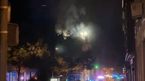 11 personnes ont été prises en charge après l'incendie.