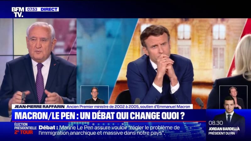 Jean-Pierre Raffarin sur Emmanuel Macron: 