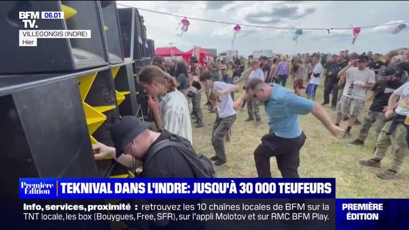 Jusqu'à 30.000 teufeurs attendus pour le Teknival, un festival de musique techno non-autorisé dans l'Indre