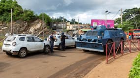 Un contrôle routier à Mayotte