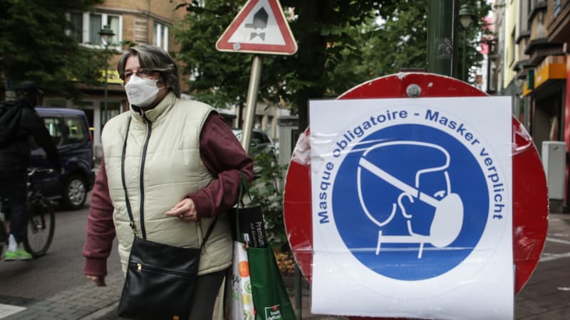 Le port du masque était obligatoire dans toute la région de Bruxelles depuis le 12 août